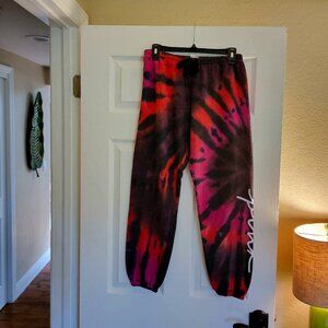 Victoria's Secret PINK Supernova Tie Dye Sweats Sweatpants Size S Small NWTs